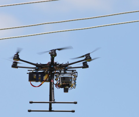 Drone autonomy for improved power pole inspection