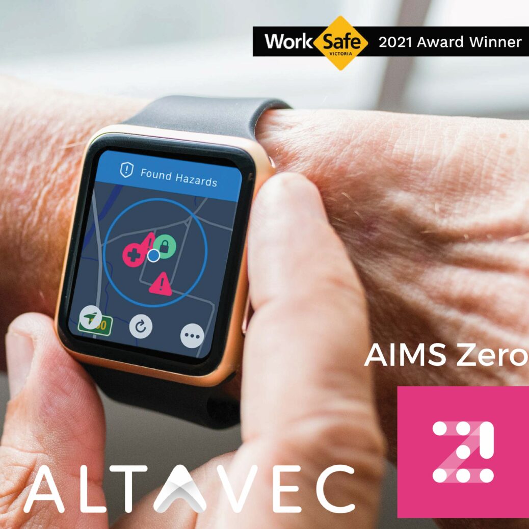 Altavec AIMS Zero on wrist
