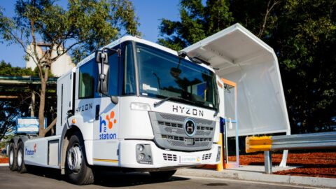 Hydrogen heavy vehicle refuelling station opens in NSW