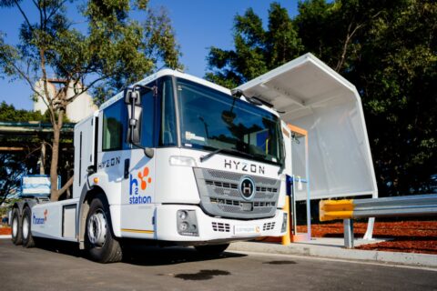 Hydrogen heavy vehicle refuelling station opens in NSW