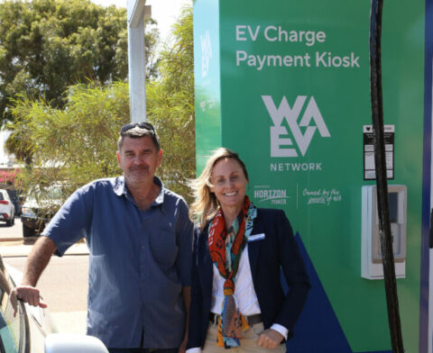 WA EV Network’s first DC fast charger unveiled