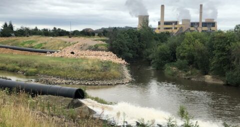Morwell River Diversion structure repairs close to completion