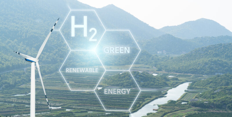 Hydrogen energy graphic
