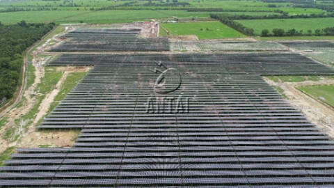 Antaisolar provides solar racking for 26MW solar plant in Cambodia