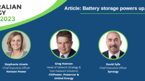 Battery storage powers up despite flat spots