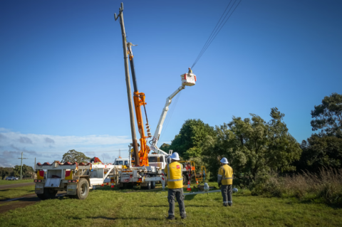 Powercor exceed pole intervention target